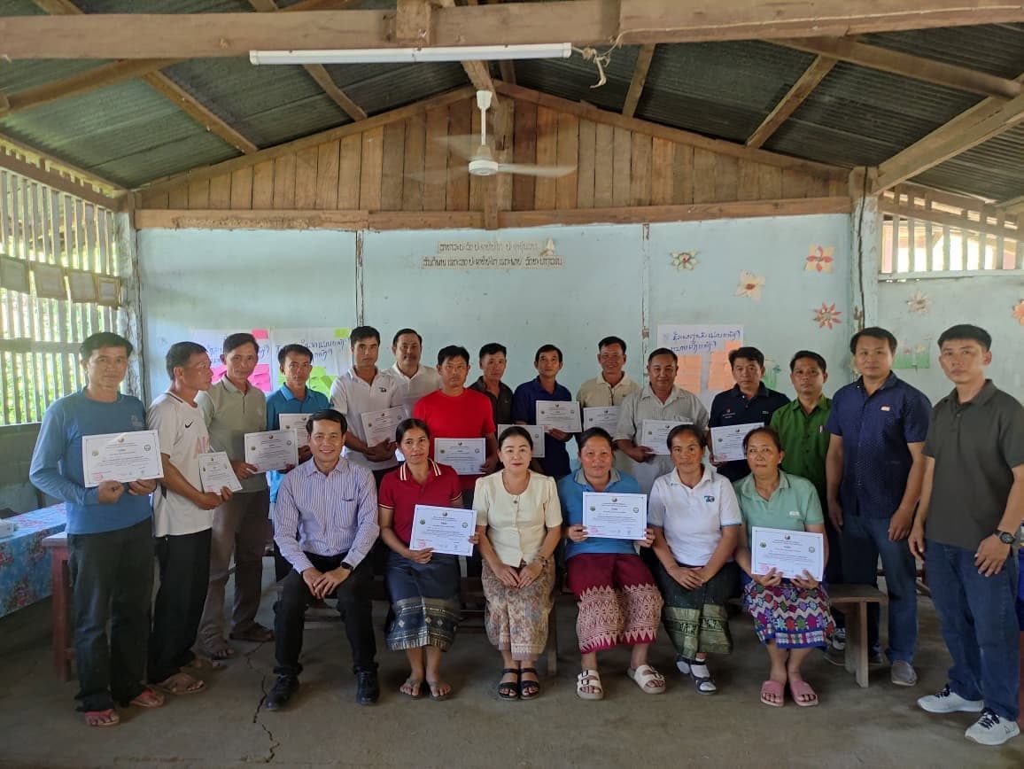 Empowering Local Communities: FCZ Management Training Completed in Hatkhor and Phatheung Villages, Luang Prabang